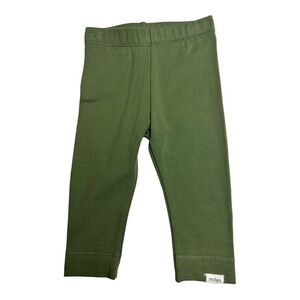 Miles Olive Green Leggings Size 9 Months